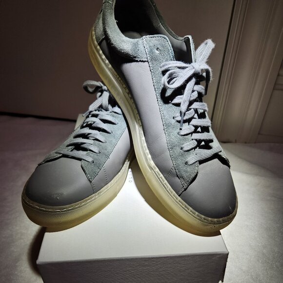 Men's Grey Oliver Cabell Sneakers - Picture 1 of 8